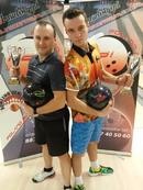 Grzegorz Cichowlas i Marek Kozowiec, zwycizcy Poland Bowling Tour 2016/17 # 2 Kalisz